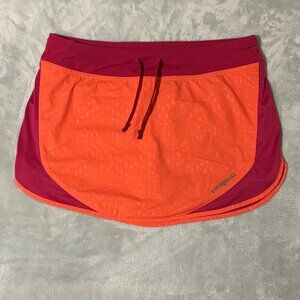 NWOT New Patagonia Womens Strider Skirt Running Athletic Mini Orange XXS